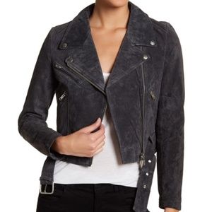 SUEDE REAL LEATHER jacket